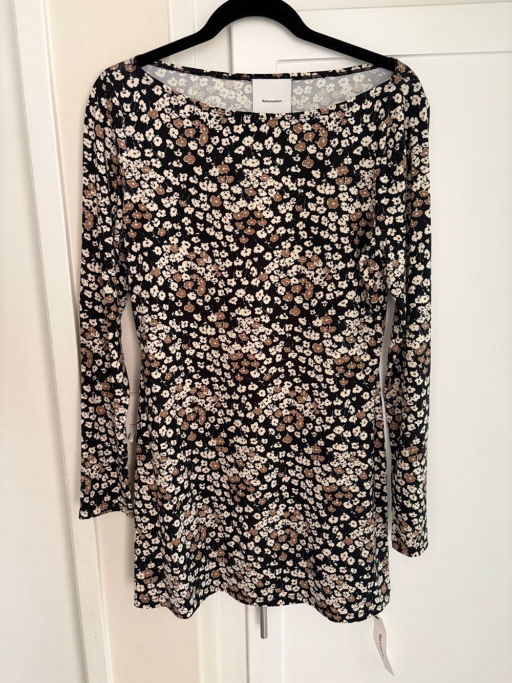 REFORMATION Jaelynn Knit Dress In Juno